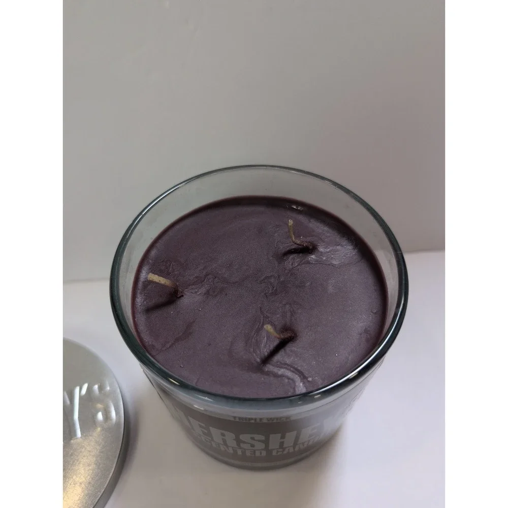 Hershey's Scented Candle Jar Triple Wick 14oz Smell Like Chocolate